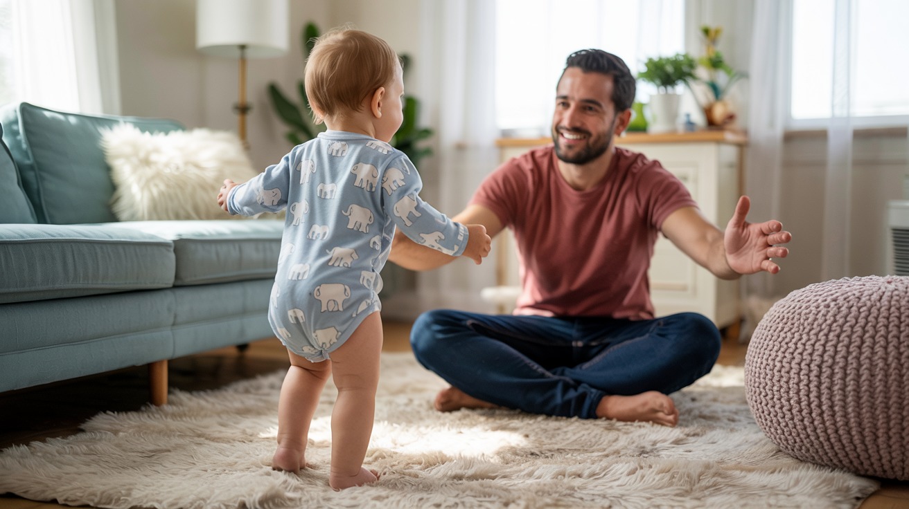 Prohodavanje bebe – od puzanja do stabilnih koraka