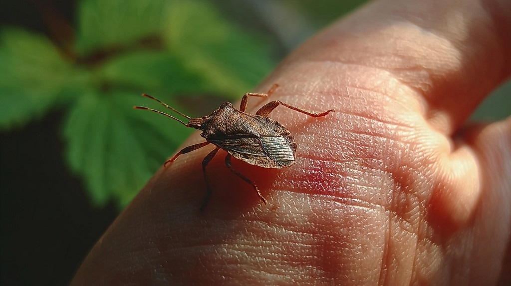 Ukoliko dodirnete ili zgnječite dobićete ujed smrdibube odnosno ispuštanje sekreta na vašu kožu